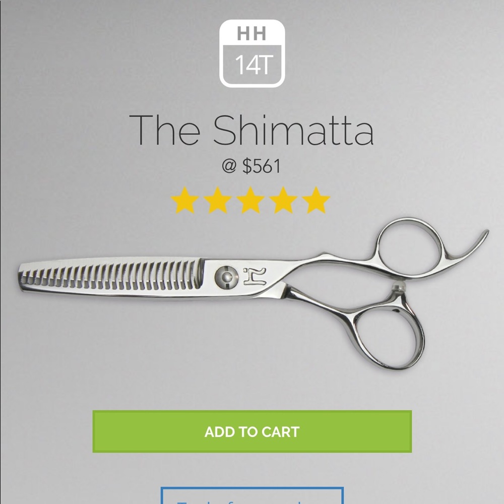 Hanzo texturizing shear